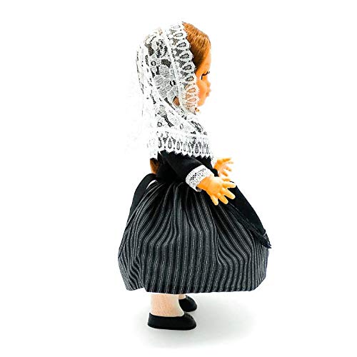 Folk Artesanía Muñeca Regional colección 35 cm Vestido típico Mallorquina Payesa Mallorca Islas Baleares España, Nueva y Original.