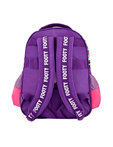 FOOTY | Mochilas para Niñas para Preescolares y Colegio De Primaria - Estilo Smile Juveniles con Lentejuelas y de Tela - Ve a la Moda - Tendencia 2020