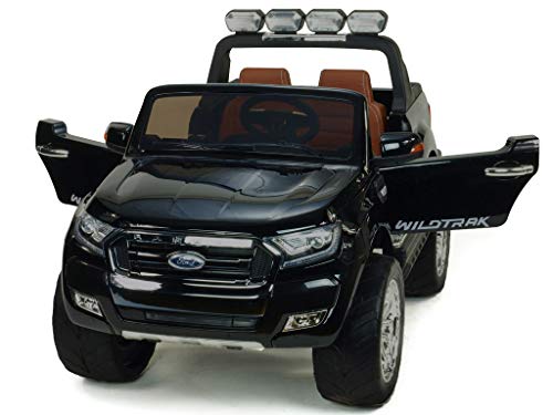 Ford Ranger Pickup 12V - 4 Motores, MP4, Negro