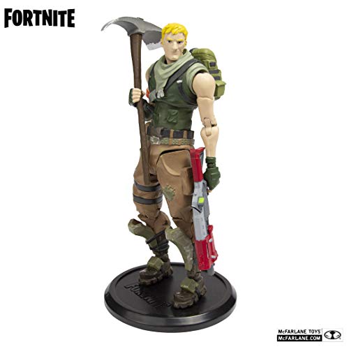 Fornite Quadcrasher 28 cm (Windows) + McFarlane Fortnite Figura Jonesy, Multicolor, Talla única