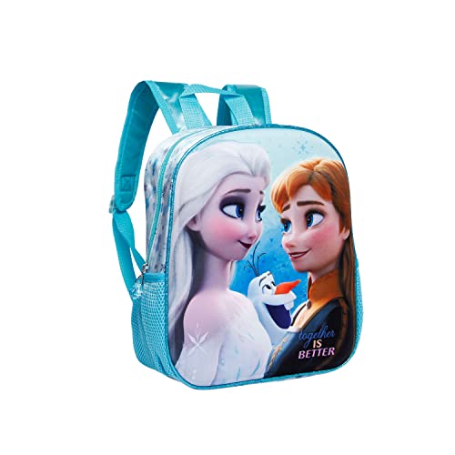 Frozen 2 Better-Mochila 3D Pequeña, Azul