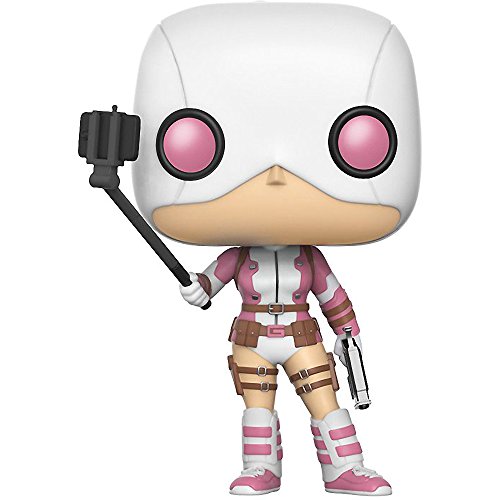 Fun ko Selfie Gwenpool (2017 Summer Con Exclusive): Marvel Universe x POP! Figura de vinilo Marvel y 1 POP! Compatible con PET Protector Gráfico [#232 / 14537 - B]