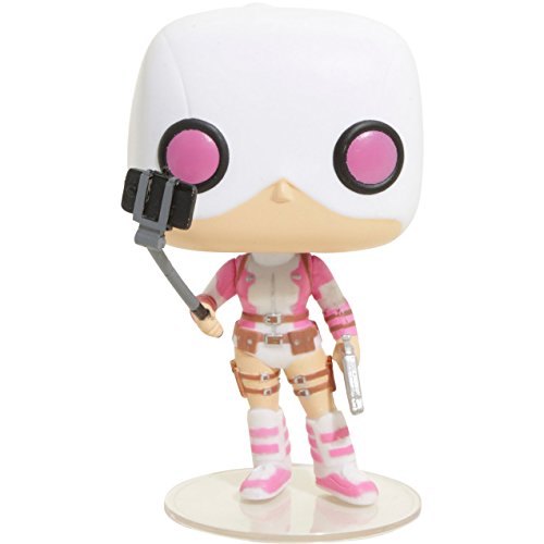 Fun ko Selfie Gwenpool (2017 Summer Con Exclusive): Marvel Universe x POP! Figura de vinilo Marvel y 1 POP! Compatible con PET Protector Gráfico [#232 / 14537 - B]