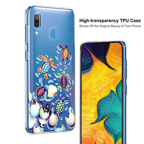 Funda Transparente Compatible para Galaxy A8 Plus 2018,Carcasa Suave Silicona TPU Gel Dibujos Animal Ultra Fina Anti Choques y Anti Arañazos Clear Bumper Case Cover para Galaxy A8 Plus 2018,A15