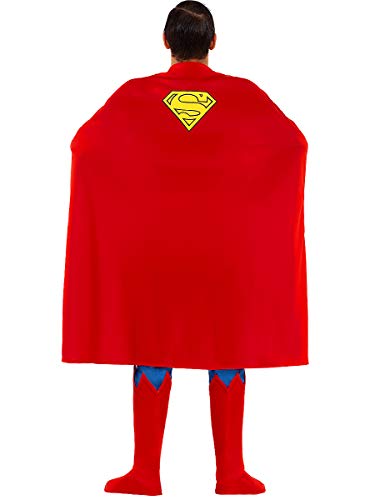 Funidelia | Disfraz de Superman Oficial para Hombre Talla L ▶ Hombre de Acero, Superhéroes, DC Comics, Justice League - Color: Azul - Licencia: 100% Oficial