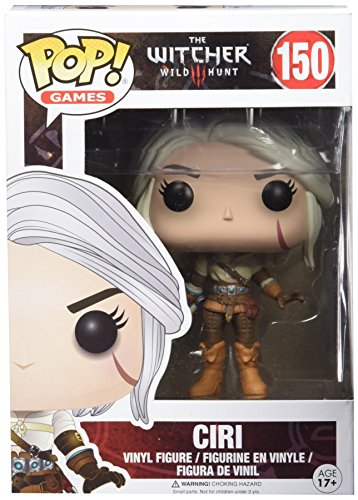 Funko 12133- Ciri figura de vinilo, colección de POP, seria The Witcher