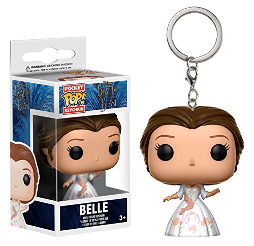 Funko 12397 Disney: Beauty and The Beast 2017 12397-PDQ Celebration Belle Pocket Pop Keychain