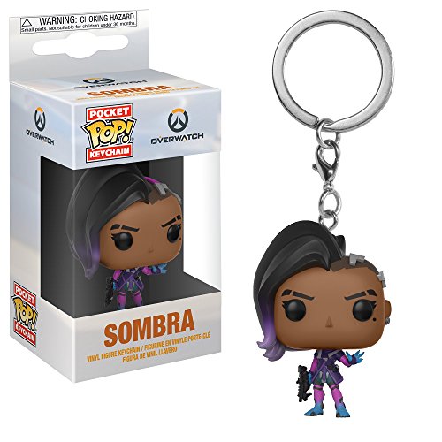 Funko 32794 Pocket POP Keychain: Overwatch: Sombra