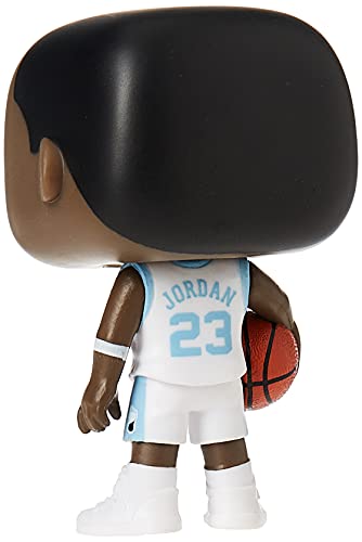 Funko 46788 Pop Baloncesto: UNC-Michael Jordan(Away Jersey) NATL Assoc (NBA) Juguete Coleccionable, Multicolor