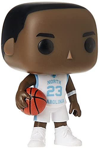 Funko 46788 Pop Baloncesto: UNC-Michael Jordan(Away Jersey) NATL Assoc (NBA) Juguete Coleccionable, Multicolor