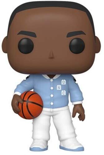 Funko 46803 Pop Baloncesto: UNC-Michael Jordan (Warm Ups) Juguete Coleccionable, Multicolor