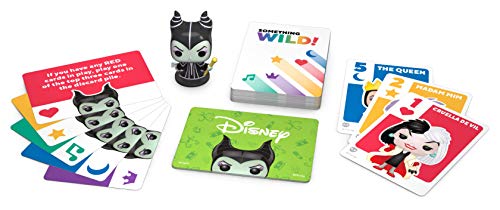 Funko 49356 Board Games 49356 Signature Something Wild Card Game-Maleficent, Multicolour