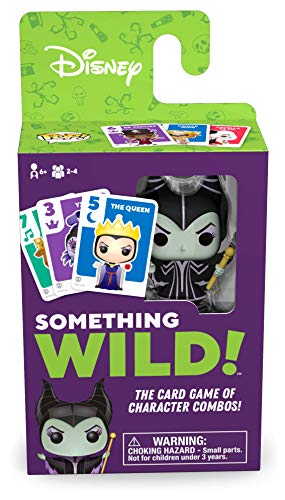 Funko 49356 Board Games 49356 Signature Something Wild Card Game-Maleficent, Multicolour