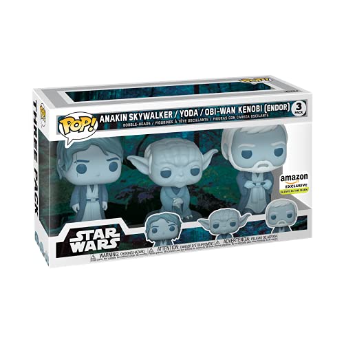 Funko 55624 POP Star Wars ATG- 3PK Force GhostGW , Amazon Exclusive