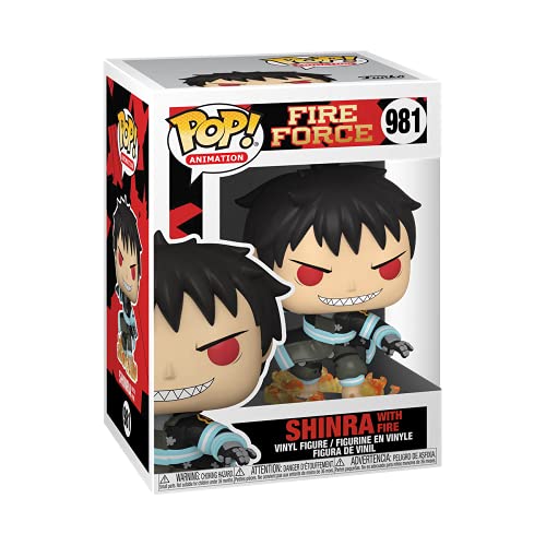 Funko 56159 POP Animation Fire Force - Shinra w/Fire