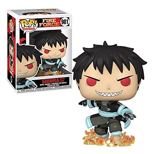 Funko 56159 POP Animation Fire Force - Shinra w/Fire