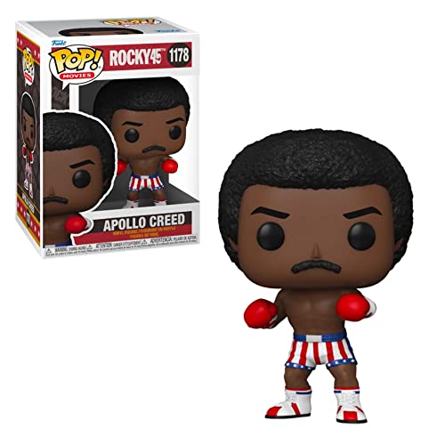 Funko 59251 Pop Movies: Rocky 45th- Apollo Creed