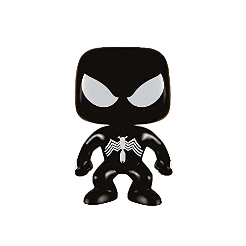 Funko 7011 GITD 7011 "POP Bobble Marvel Black Suit Spider-Man Toy