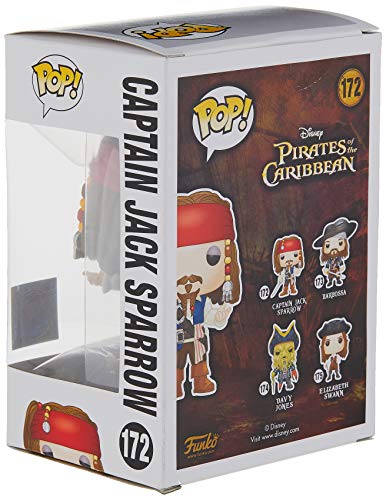 Funko 7105 Disney: Pirates 7105 POP Vinyl Jack Sparrow Figure, Multi-Colored