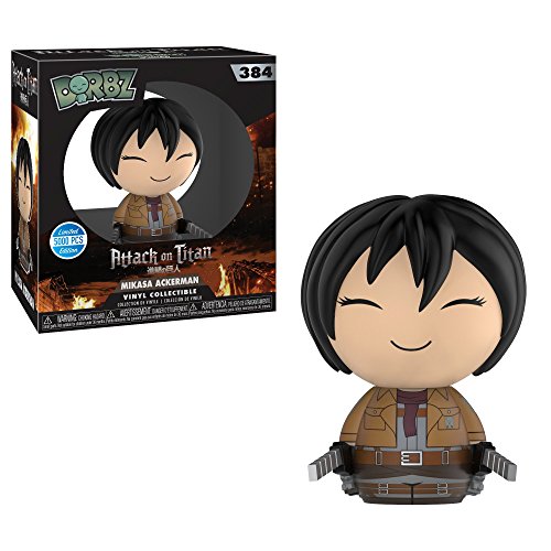 Funko- Attack on Titan: Mikasa Dorbz, Multicolor (24537)