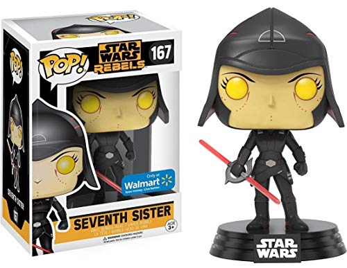 Funko Figura de vinilo con diseño de Star Wars Rebels: Seventh Sister #167 (exclusiva de Walmart), con funda protectora