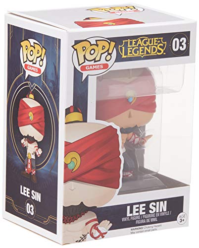 Funko - Lee Sin Figura de Vinilo, colección de Pop, seria League of Legends (10306)