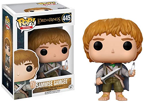 Funko- Lord of The Rings Vinyl: LOTR/Hobbit: Samwise Gamgee, 10 cm (13553)