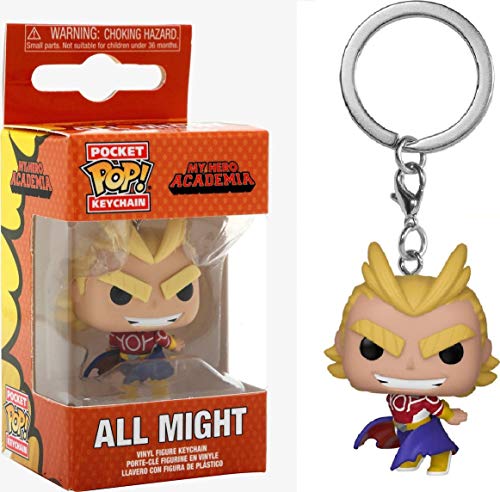 Funko My Hero Academia All Might Llavero, Multicolor (43452)