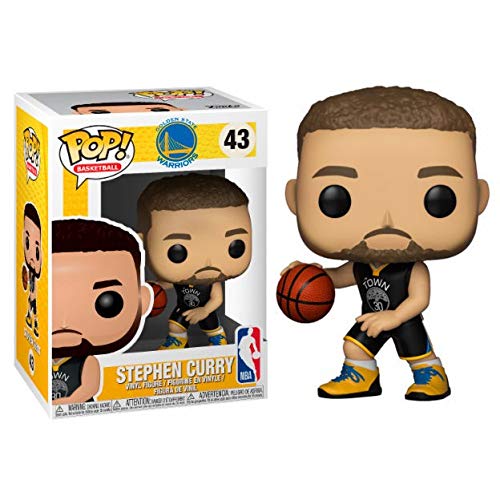 Funko - NBA: Stephen Curry Figura Coleccionable de Vinilo, Multicolor (Funko 34449)