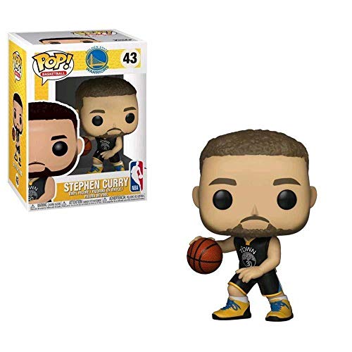 Funko - NBA: Stephen Curry Figura Coleccionable de Vinilo, Multicolor (Funko 34449)