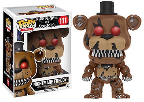 Funko Pop!- 11064 Five Nights at Freddy'S Nightmare Freddy Figura de Vinilo, colección de Pop, seria FNAF, Multicolor