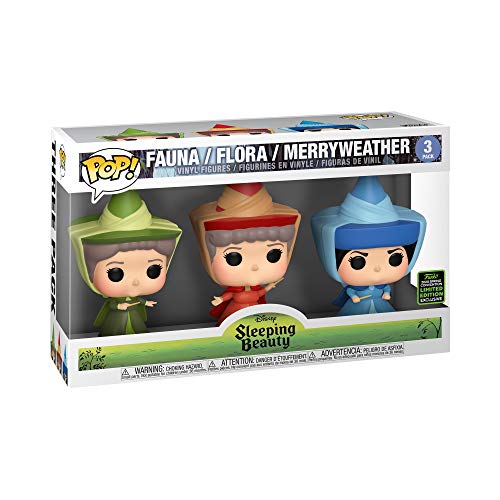 Funko Pop! 45934 Fauna / Flora / Merryweather Bella durmiendo (3 unidades)