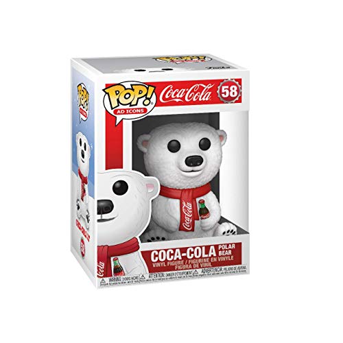 Funko- Pop Ad Icons Coca-Cola Polar Bear Juguete coleccionable, Multicolor (41732)