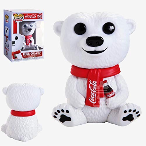 Funko- Pop Ad Icons Coca-Cola Polar Bear Juguete coleccionable, Multicolor (41732)