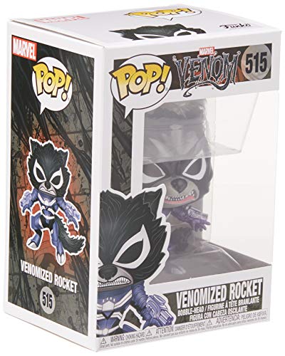 Funko - Pop! Bobble: Marvel: Venom S2 - Rocket Raccoon Figura Coleccionable, Multicolor (40707)