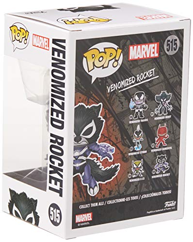 Funko - Pop! Bobble: Marvel: Venom S2 - Rocket Raccoon Figura Coleccionable, Multicolor (40707)