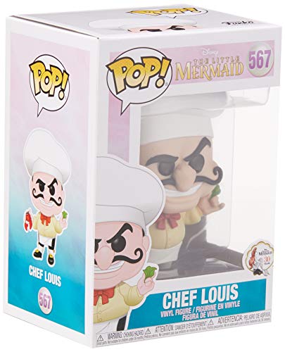 Funko- Pop Disney: Little Mermaid-Chef Louis Princess Figura de Vinilo, Multicolor (40104)