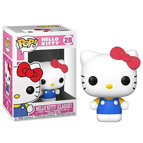 Funko - Pop! Figura De Vinil Sanrio: Hello Kitty - HK (Classic) Figura de Vinilo, Multicolor (43461)