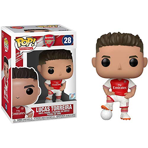 Funko - Pop! Football: Arsenal - Lucas Torreira Figura De Vinil, Multicolor (42793)