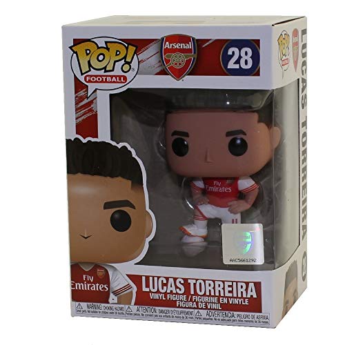 Funko - Pop! Football: Arsenal - Lucas Torreira Figura De Vinil, Multicolor (42793)