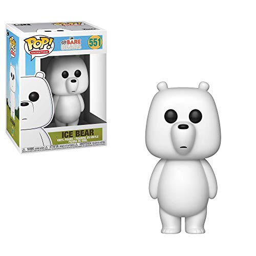 Funko Pop Vinilo We Bare Bears Ice Bear Figura Coleccionable, Multicolor (37770), Talla Única