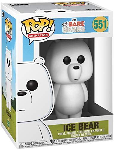 Funko Pop Vinilo We Bare Bears Ice Bear Figura Coleccionable, Multicolor (37770), Talla Única