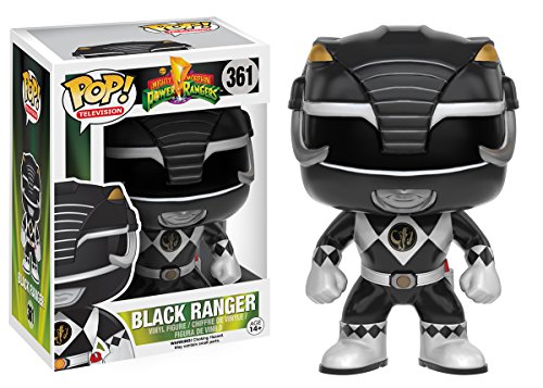 Funko Power Rangers Black Ranger Figura de Vinilo, Talla única (10309)