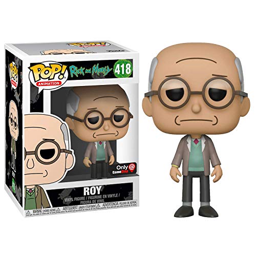 Funko ROY #418 POP! Rick and Morty: Figura de vinilo Blip y Chitz