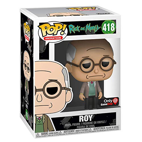 Funko ROY #418 POP! Rick and Morty: Figura de vinilo Blip y Chitz