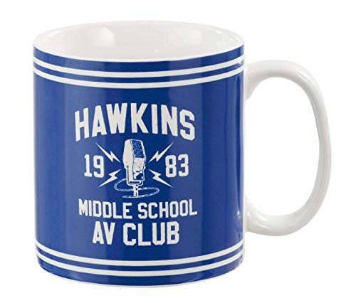 Funko ST06058 Stranger Things: Mug: Hawkins AV Club, Multicolour, One Size