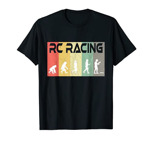 Funny Vintage RC Racing Evolucionante Radio Control Coche RC Camiseta