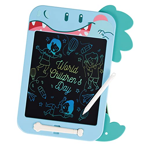 FunsLane Tableta de escritura LCD, tablero colorido de 10.5 pulgadas, almohadilla de dibujo educativa y aprendizaje, la mejor opción como regalo para niños de 3 años y más de niñas