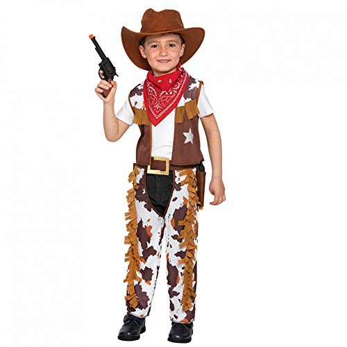 Fyasa 706383-T00 - Disfraz de vaquero para 2 – 3 años, multicolor