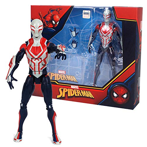 FYH Shop Escultura del Modelo De Personaje,Marvel'S Avengers, Spider-Man, Iron Man, Capitán América, Modelo De Muñeca De Juguete De 7 Pulgadas, Modelo De Anime con Soporte Móvil-7